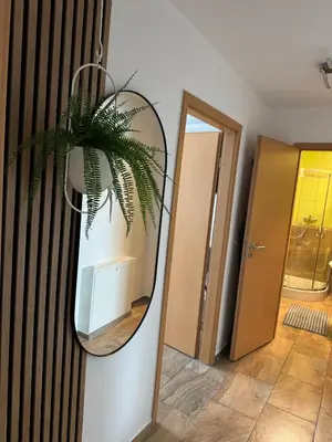 Ein Badezimmer in der Unterkunft Zentraler Moment