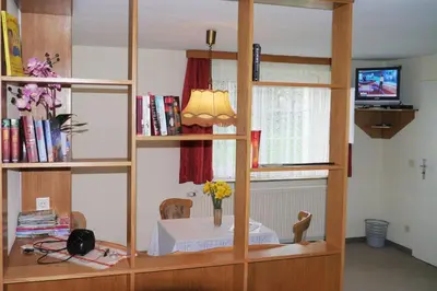 TV/Unterhaltungsangebot in der Unterkunft Ferienwohnung Pferdestall