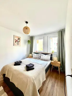 Ein Bett oder Betten in einem Zimmer der Unterkunft Apartment Arjen