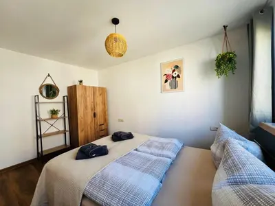 Ein Bett oder Betten in einem Zimmer der Unterkunft Apartment Arjen