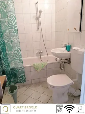 Ein Badezimmer in der Unterkunft Monteurapartment I Lausitzring I BASF