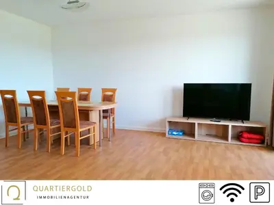 TV/Unterhaltungsangebot in der Unterkunft Monteurapartment I Lausitzring I BASF