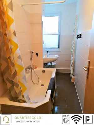 Ein Badezimmer in der Unterkunft Apartment I Business I Monteure