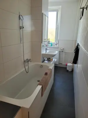 Ein Badezimmer in der Unterkunft Harmonie