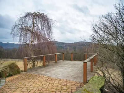 Naturlandschaft in der Nähe des Ferienhauses