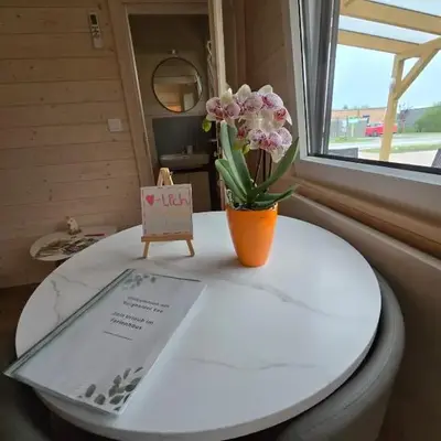 Mini Ferienhäuschen am Bergheider See