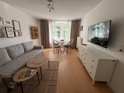 TV/Unterhaltungsangebot in der Unterkunft Sächsische Siesta Apartment