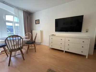 TV/Unterhaltungsangebot in der Unterkunft Sächsische Siesta Apartment