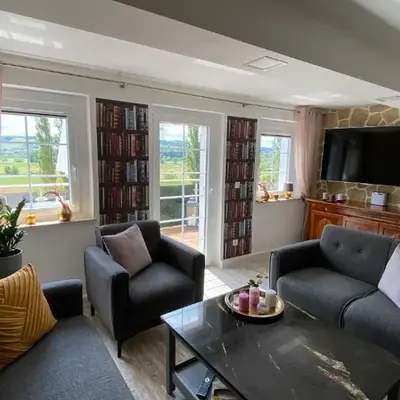 Ferienwohnung Maria mit Elbblick