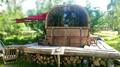 Grundriss der Unterkunft Tiny House Black B