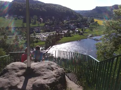 Naturlandschaft in der Nähe des Ferienhauses