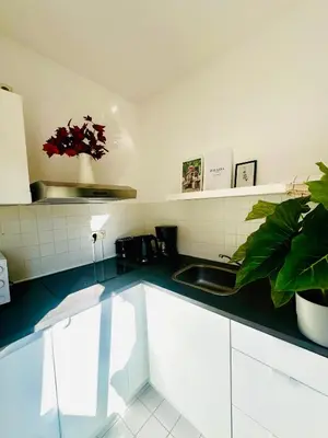 Grundriss der Unterkunft Appartment am Bahnhof Mitte