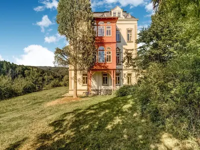 Naturlandschaft in der Nähe der Villa