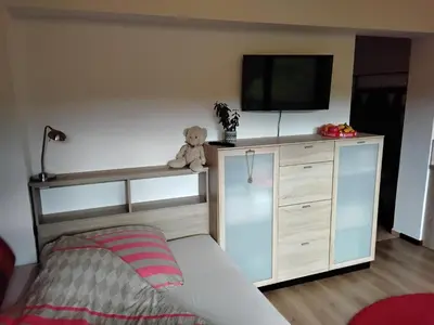 Ein Bett oder Betten in einem Zimmer der Unterkunft Einzelzimmer Miniloft
