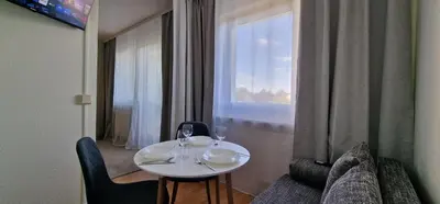 Ein Sitzbereich in der Unterkunft StadtZentrum Apartment - Frei Parkplatz - Xbox