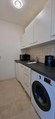 Küche/Küchenzeile in der Unterkunft StadtZentrum Apartment - Frei Parkplatz - Xbox