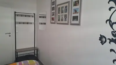 Ein Bett oder Betten in einem Zimmer der Unterkunft Bungalow Haus mit 3 Schlafzimmern nähe Dresden