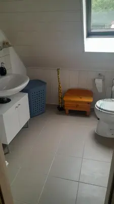Ein Badezimmer in der Unterkunft Taurasteinblick