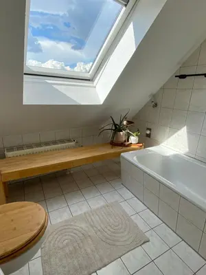 Ein Badezimmer in der Unterkunft Lichtblick