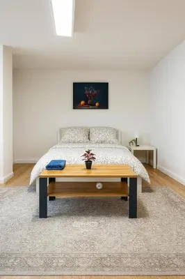 Ein Bett oder Betten in einem Zimmer der Unterkunft Zimmer nähe Dresden