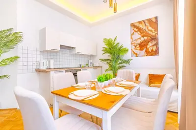Grundriss der Unterkunft Bis 6 Personen - 5 Min zur Elbe, Design-Apartment, DD Neustadt, Top Lage
