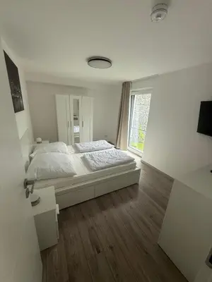 Ein Bett oder Betten in einem Zimmer der Unterkunft Neue , Schöne 3 Zimmer Wohnung in Dresden