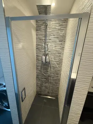 Ein Badezimmer in der Unterkunft Neue , Schöne 3 Zimmer Wohnung in Dresden