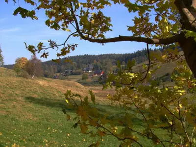 Naturlandschaft in der Nähe der Ferienwohnung