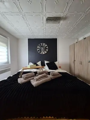 Ein Bett oder Betten in einem Zimmer der Unterkunft Erholung zwischen Tier und Natur
