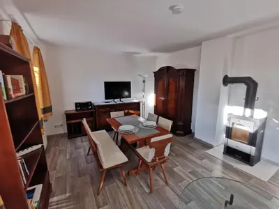 TV/Unterhaltungsangebot in der Unterkunft Ferienwohnung Lohrum