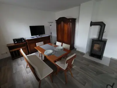 TV/Unterhaltungsangebot in der Unterkunft Ferienwohnung Lohrum