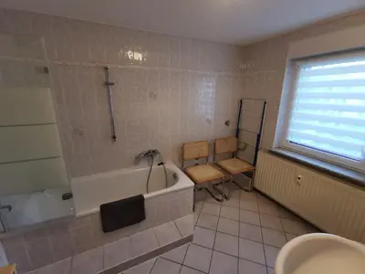 Ein Badezimmer in der Unterkunft Ferienwohnung Lohrum