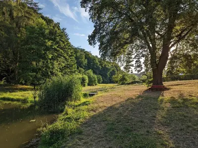 Naturlandschaft in der Nähe der Ferienwohnung