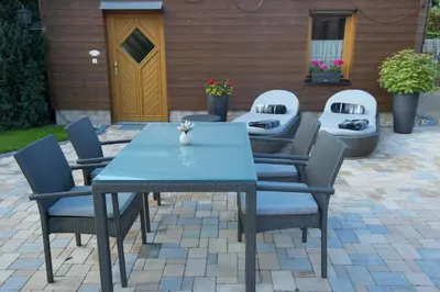 Grundriss der Unterkunft Ferienhäuser Radebeul 