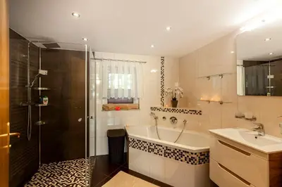 Ein Badezimmer in der Unterkunft Fewo Schuch