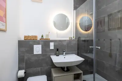 Ein Badezimmer in der Unterkunft StayTime - Trio Loft