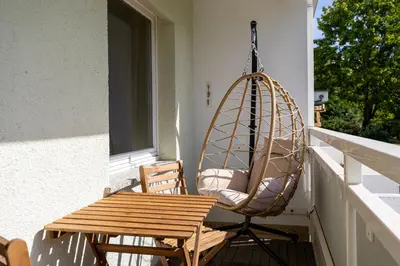 Ein Balkon oder eine Terrasse in der Unterkunft StayTime - Trio Loft