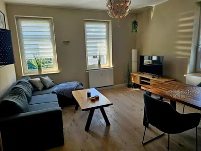 TV/Unterhaltungsangebot in der Unterkunft Augustusburger-Suites