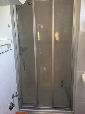 Ein Badezimmer in der Unterkunft Ferienwohnung Burg 2