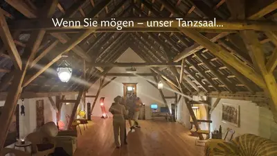 Grundriss der Unterkunft Romantische und museal eingerichtete Ferienwohnung