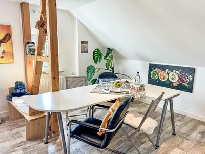Ein Sitzbereich in der Unterkunft Apartment Naturblick Karla Rößler by Interhome