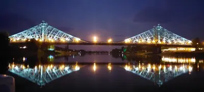 Blick auf einen Fluss in der Nähe der Ferienwohnung