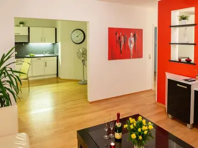 Grundriss der Unterkunft Apartment in Dresden with swimming pool