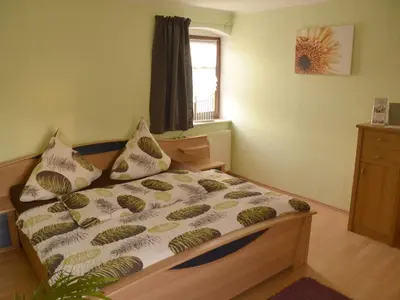 Ein Bett oder Betten in einem Zimmer der Unterkunft Pillnitz Castle View