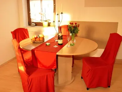 Ein Sitzbereich in der Unterkunft Pillnitz Castle View