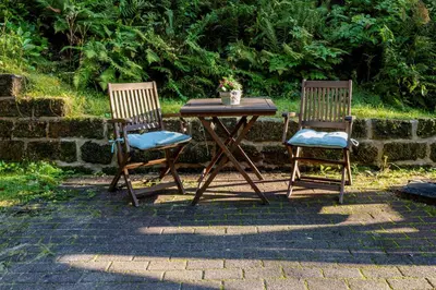 Ein Garten an der Unterkunft Villa Waldeck
