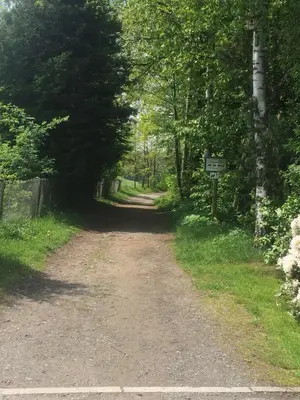 Naturlandschaft in der Nähe der Ferienwohnung