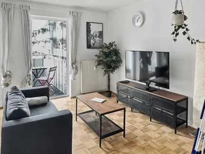 TV/Unterhaltungsangebot in der Unterkunft StayTime - Pine Studio