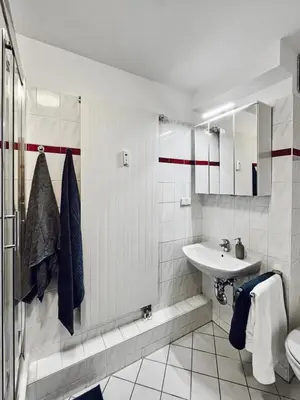 Ein Badezimmer in der Unterkunft StayTime - Wildflower Suite