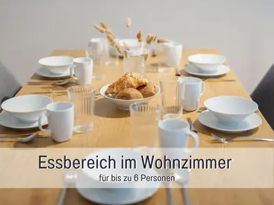 Essen in der Ferienwohnung oder in der Nähe